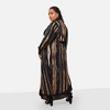 Rebdolls Women's Alaia Stripe Print Knotted Front Crop Top - 3 of 3