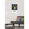 Trends International MLB Milwaukee Brewers - Logo 22 Unframed Wall Poster Prints - 2 of 4