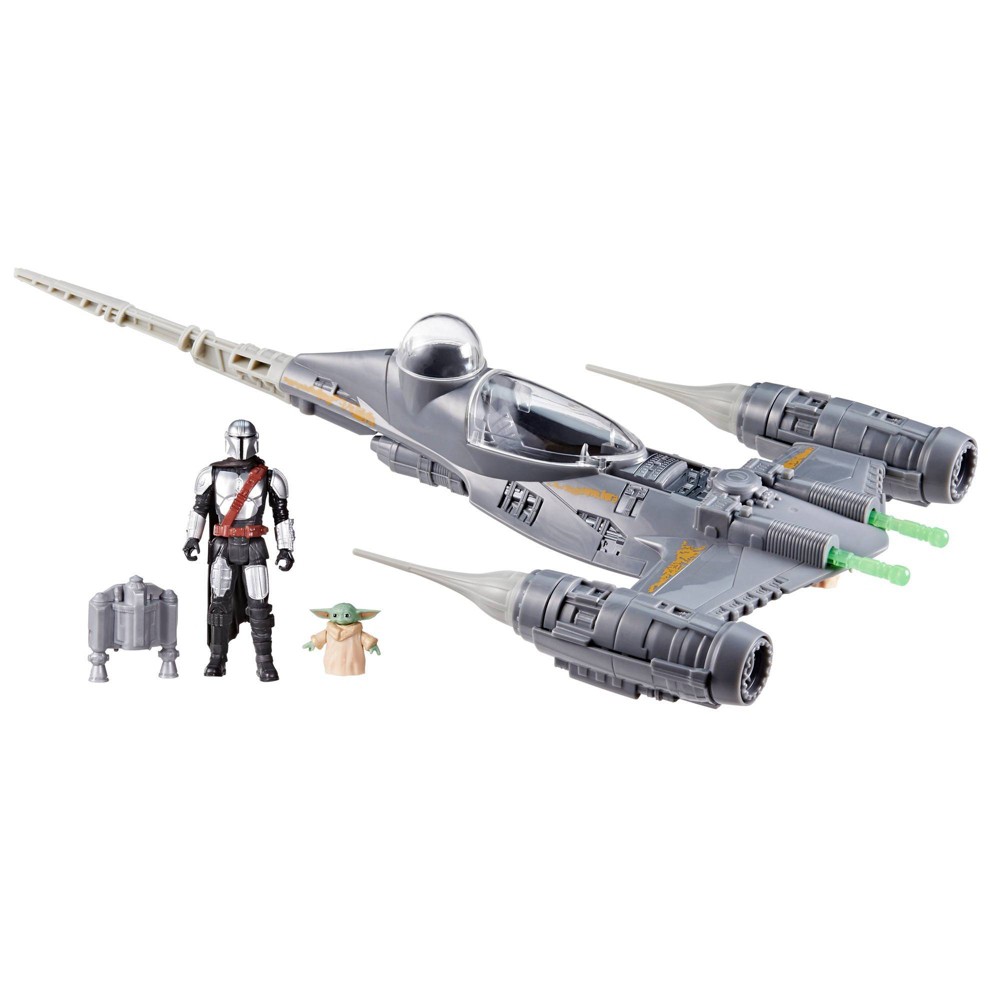 Star Wars The Mandalorian's N-1 Starfighter and Figure Set