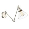 Savoy House Drake 1 - Light Swing Arm Lamp in  Polished Nickel - 2 of 3