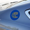New York City College of Technology Primary Logo Automotive Car Refrigerator Locker Vinyl Circle Magnet - 3 of 4