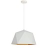Elegant Lighting Arden Collection Pendant D17.7 H11.4 Lt:1 frosted white and Gold Finish - 3 of 4