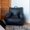 Big Joe Dorm Bean Bag Chair with Drink Holder and Pocket, Durable Polyester Nylon Blend, All Ages - 4 of 4