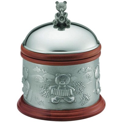 Royal Selangor 016430R Teddy Bear Musical Carousel, Pewter