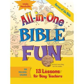 All-In-One Bible Fun for Preschool Children: Heroes of the Bible - (Mixed Media Product)
