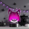 Lit Acrylic Cat Figurine - Hyde and EEK! Boutique™ Neon Purple - 2 of 3