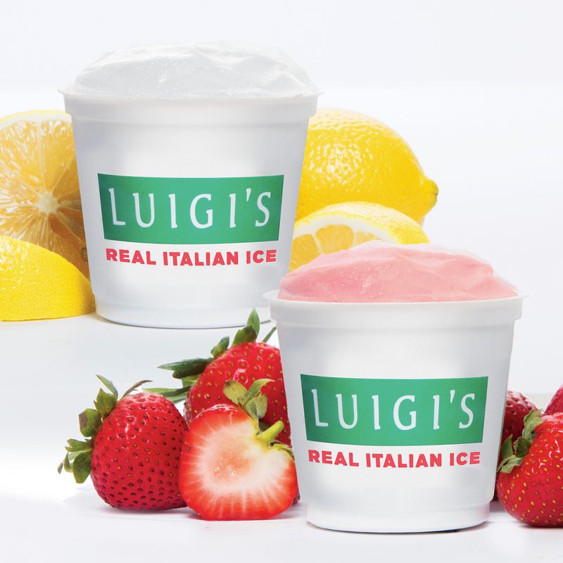 Luigi&#39;s Lemon and Strawberry Real Italian Ice - 6ct, 5 of 6