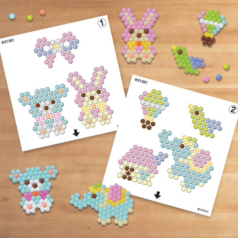 Aquabeads Arts & Crafts Pastel Fancy Theme Bead Refill with over 600 Beads and Templates, Ages 4 and Up, 2 of 6