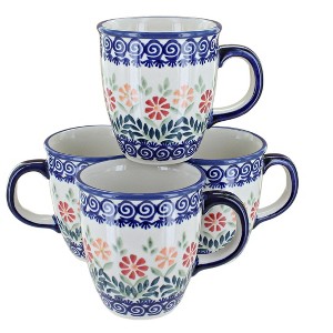 Blue Rose Polish Pottery K081 Manufaktura Mug Set - 1 of 1