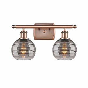 Rochester - 2 Light Bath Vanity In Industrial Style-8.88 Inches Tall and 15.88 Inches Wide - 1 of 1