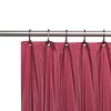 Carnation Home Fashions 8 Gauge Vinyl Shower Curtain Liner with Weighted Magnets and Metal Grommets - 72x72" - 2 of 4