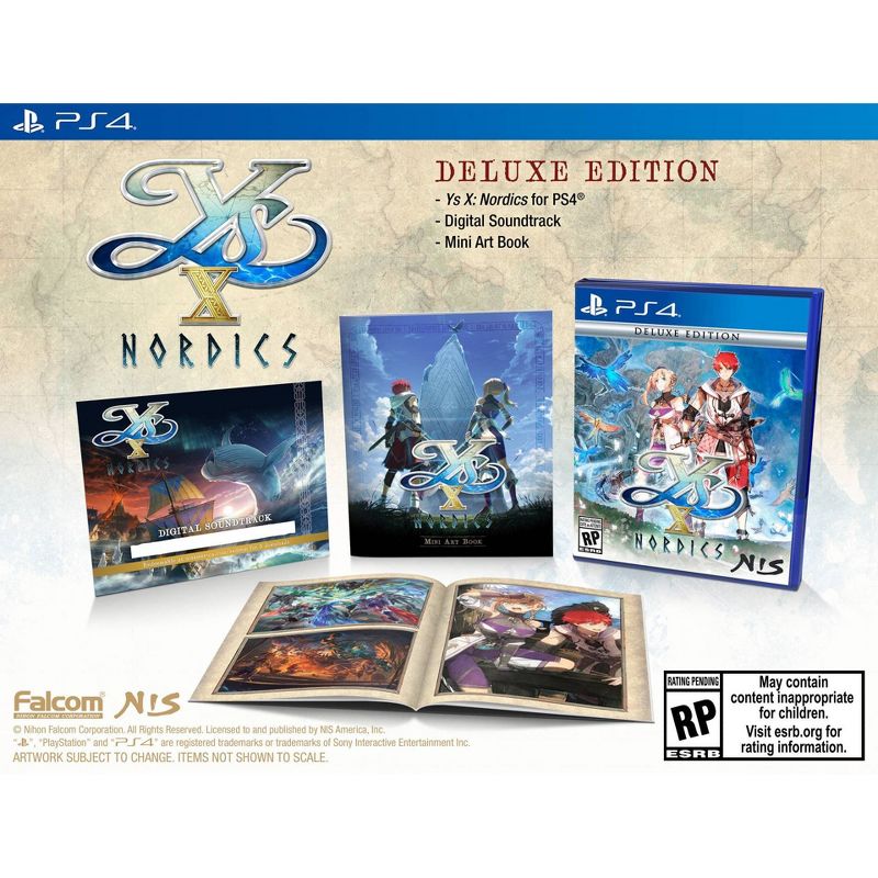 Ys X: Nordics Deluxe Edition - PlayStation 4, 2 of 11