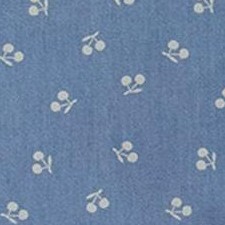 blue and white cherries