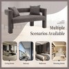 TiramisuBest Modern Chenille Loveseat Sofa, Comfy Upholstered 2-Seater Sofa, Small Loveseat Accent Couch for Living Bedroom Leisure Areas - 3 of 4
