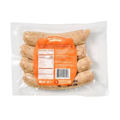 Lottie's Meats Bratwurst - 12oz/4ct