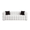 NicBex Couch for Living Room 62.2" Tufted Cloud Couch Sofa Boucle Sofa Couch 2 Seater Comfy Couch Modern Upholstered with 2 Pillows - 3 of 4