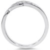 Pompeii3 Mens Diamond Wedding Ring 10K White Gold - 3 of 4