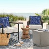 24"x22" Printed Woven Outdoor Deep Seat Cushions - Threshold™ - image 2 of 4