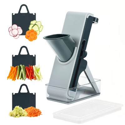 Commercial Chef Multi Cutter & Grater - 4-in-1 Multi-use Slicer Dicer And  Chopper With Interchangeable Blades, Food Use For Fruits, Nuts & Vegetables  : Target