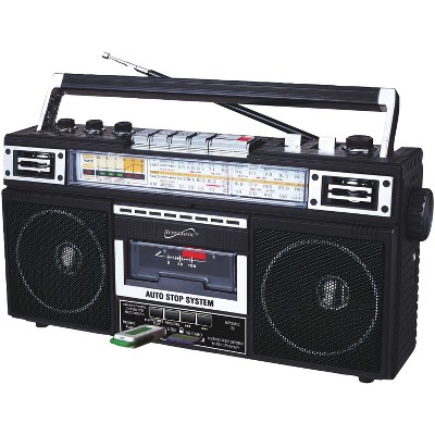 cassette player boombox