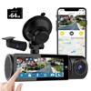 Z-EDGE T3P 3-Channel 4K Dash Cam, Front + Rear + Cabin 3CH Recording, IPS Touch Screen, Night Vision, GPS, Wi-Fi, Parking Mode, with 64GB Card - 2 of 4