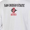 NCAA San Diego State Aztecs Women's White Long Sleeve T-Shirt - 3 of 3