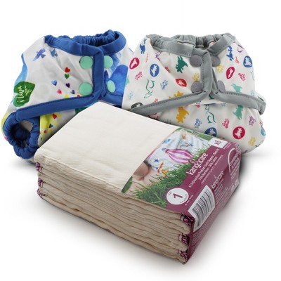Kanga Care Cloth Diaper Saver Bundles - Prefolds & Rumparooz Covers