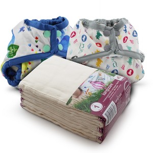 Kanga Care Cloth Diaper Saver Bundles - Prefolds & Rumparooz Covers - 1 of 4