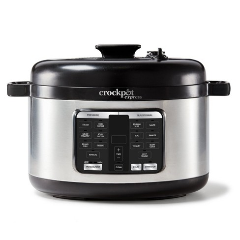 MegaChef 12qt Digital Pressure Cooker - Silver