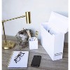 Bigso Lovisa Fiberboard Label Frame 12 File Storage Box - Document Organizer for Important Paperwork - Hanging File Box with Flip Top Lid - Dark Grey - 2 of 4