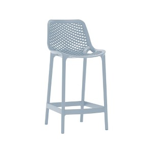 Meridian Furniture,Mykonos Outdoor Patio Stool, Set of 4 - 1 of 4