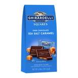 Ghirardelli Dark Sea Salt Caramel Chocolate Squares - 6.38oz