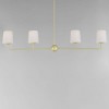 Maxim Lighting Bristol 4 - Light Island Pendant Light in  Satin Brass - 3 of 4