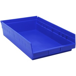 Quantum Storage Systems Economy Shelf Bin, 17-7/8"W X 11-1/8"D X 4"H - 1 of 2
