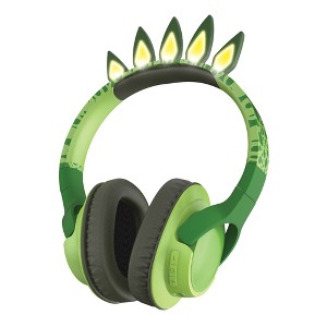 ART + SOUND LED Light Up Wireless Headphones - Dinosaur - 1 of 4
