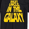 Men's - Instant Message - Best Uncle in the Galaxy Short Sleeve Graphic T-Shirt - 2 of 4