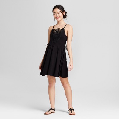 target black lace dress