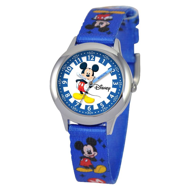 Boys' Disney Mickey Watch - Blue, 1 of 8
