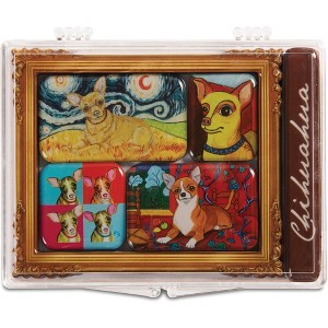 Pavilion Gift Company - Chihuahua - 3.125" x 4.125" Magnet Set - Magnets - 1 of 4