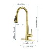Chery Life Kitchen Faucet with Pull Down Sprayer, Gold - 2 of 4
