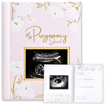 KeaBabies Blossom Pregnancy Journal, 80 Pages Hardcover Pregnancy Book for First Time Moms, Baby Memory Book