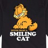 Boys' - Garfield - Never Trust Smiling Cat Long Sleeve Graphic T-Shirt - 2 of 4