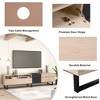 Grungis 1 Drawer TV Stand for TVs Up to 80 Inch,Console Table with Drop Down Door for Bedroom,Living Room - 4 of 4