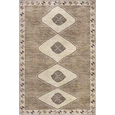 Nuloom Fennel Diamond Machine Washable Area Rug