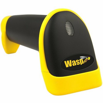  Wasp WLR8950 Long Range CCD Barcode Scanner (PS2) - Cable Connectivity - 450 scan/s - 12" Scan Distance - 1D - LED - CCD - Linear 