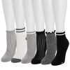 Muk Luks Women's 6 Pack Dream Mini Crew Sock - 2 of 3