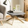 Delartin Coffee Table - Indoor/Outdoor - VNN1025 - Dark Grey - Safavieh - 2 of 4
