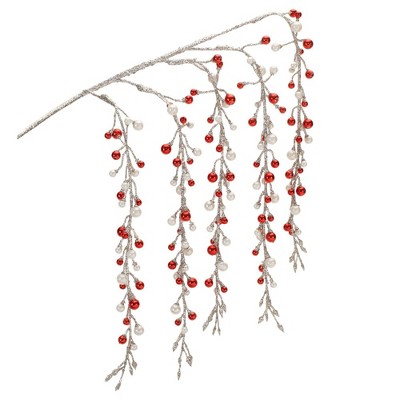 Melrose Hanging Berry Spray (Set of 2)