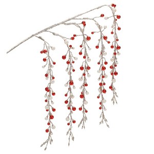 Melrose Hanging Berry Spray (Set of 2) - 1 of 3