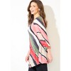Catherines Women's Plus Size Bejeweled Pleated Blouse - 4 of 4